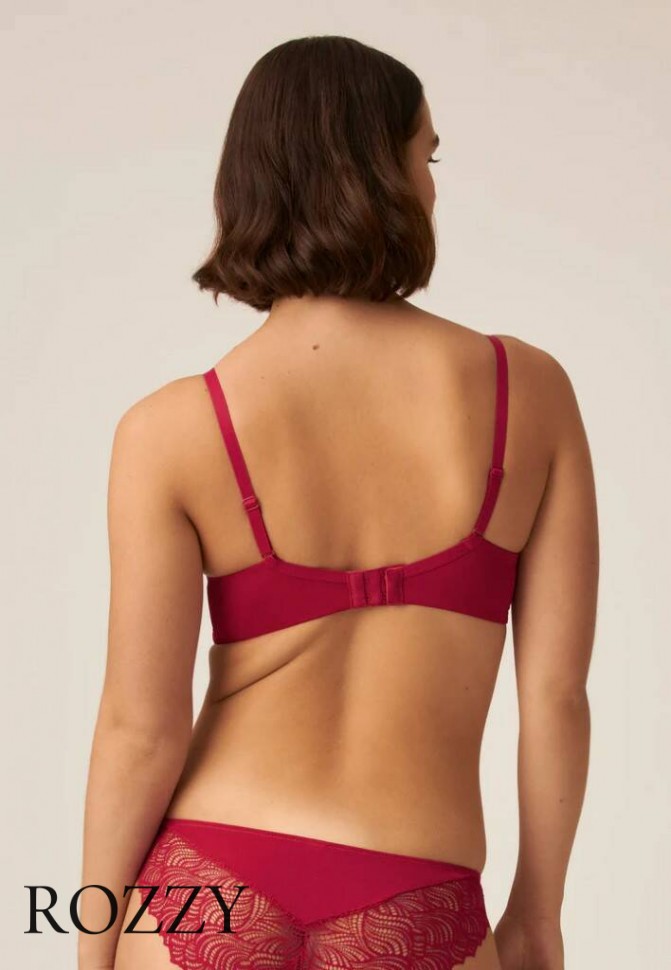 Бюстгальтер Naturana The Friday 7674 бордовый К 