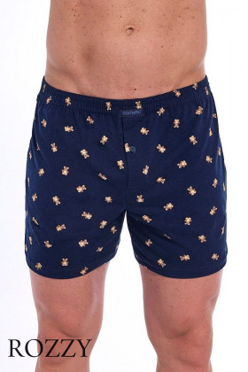 Трусы боксеры мужские Cornette 001/011-15 темно-синий