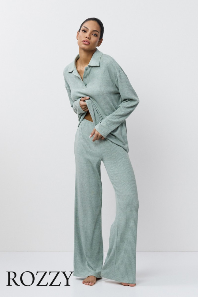 Пижама Aruelle Saige Set оливковый