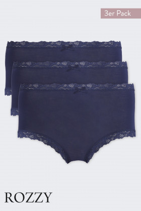 Трусы макси Nina Von C Cosy 1616058499 синий (уп.3шт.)