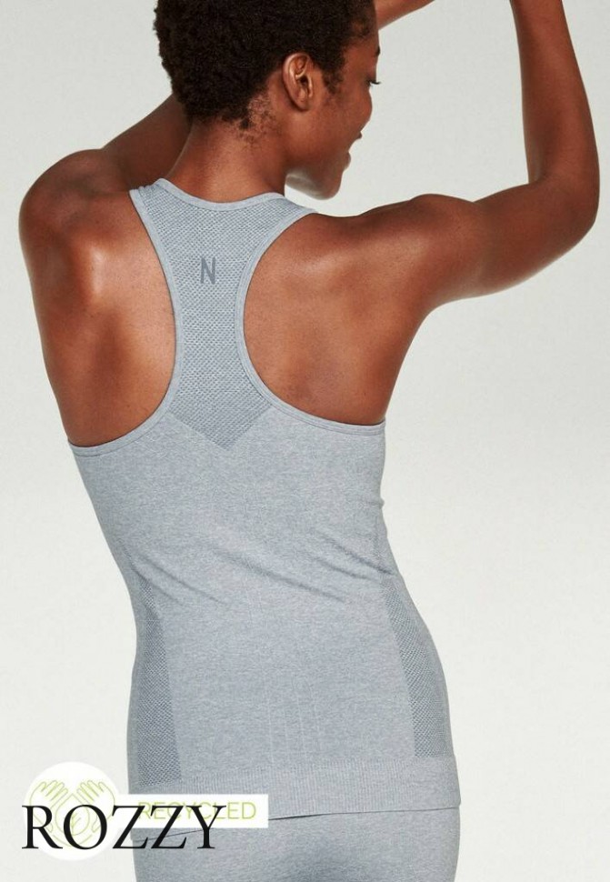 Майка спортивная Naturana No Break 41041 серый К