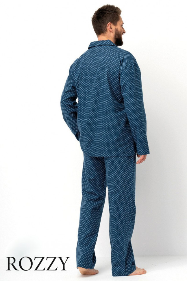 Пижама мужская Key MNS 815 синий